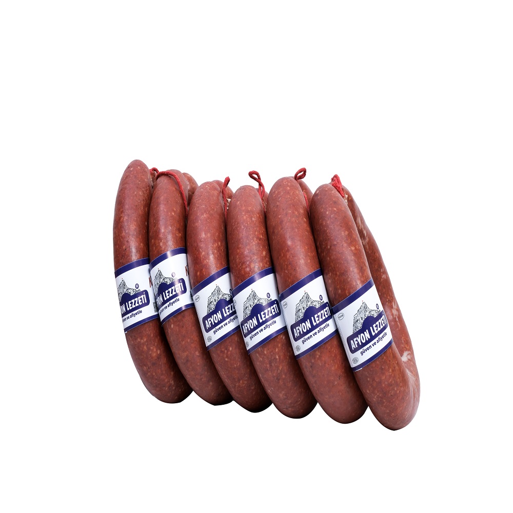 Afyon Lezzeti Geleneksel Kangal Sucuğu Acılı 1 Kg