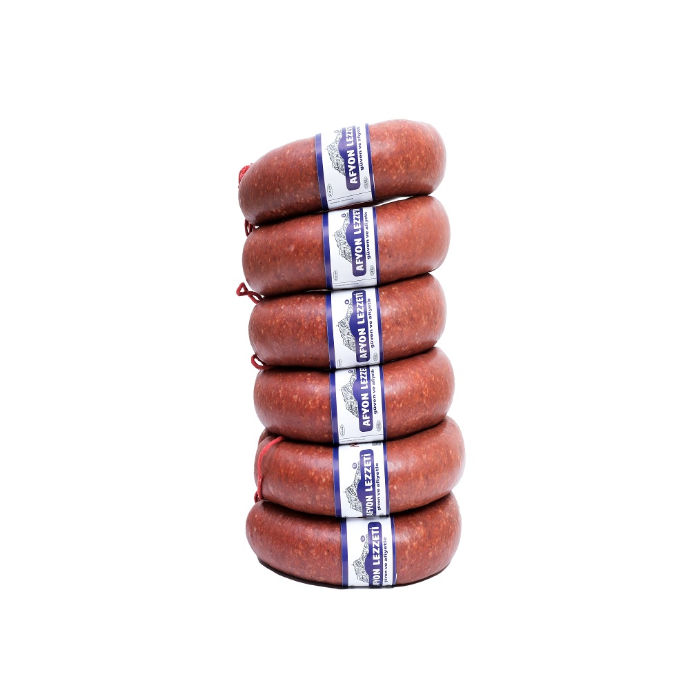 Afyon Lezzeti Geleneksel Kangal Sucuğu Acılı 1 Kg - 1