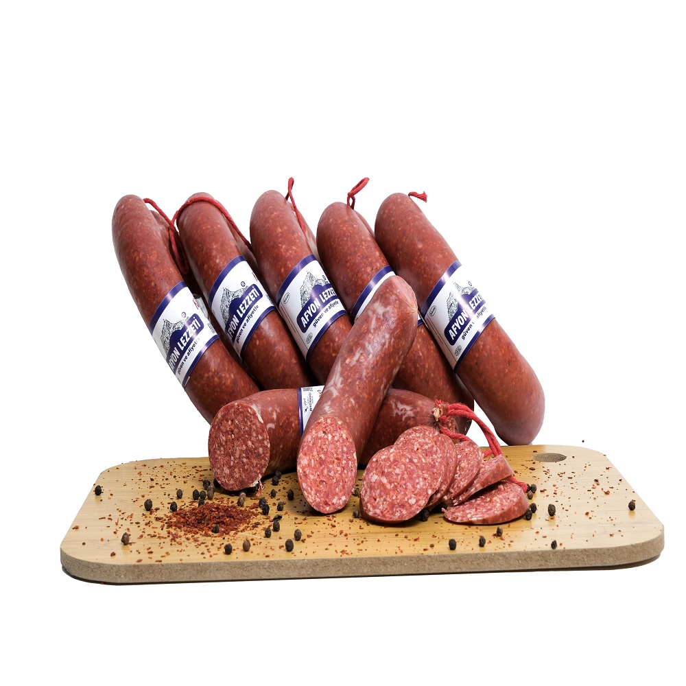 Afyon Lezzeti Geleneksel Kangal Sucuğu Acılı 1 Kg - 3