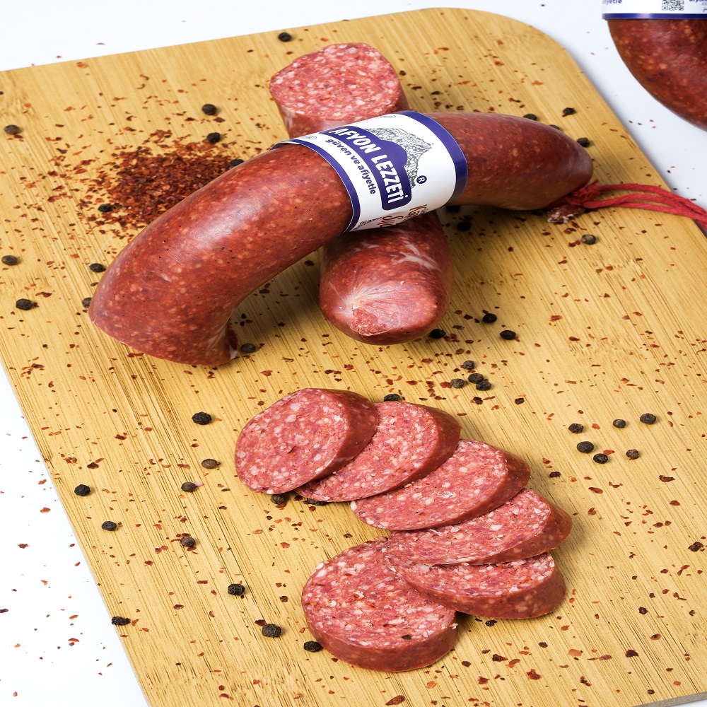 Afyon Lezzeti Geleneksel Kangal Sucuğu Klasik 1 Kg - 7