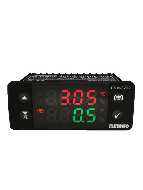 Emko-3722 Ssr Çıkışlı Kuluçka Kontrol Cihazı Isı Ve Nem Sensörlü Isı+Nem+Çevirme Full Kontrol - 2